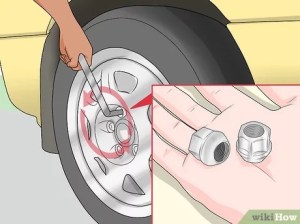 Loosen up the lug nuts